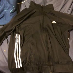 large adidas track jacket